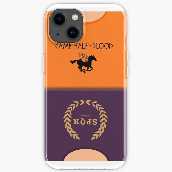 Camp Half Blood and Camp Jupiter Shirt iPhone Soft Case