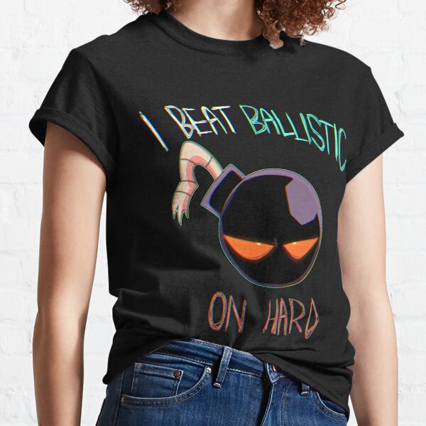 Tell the world you've beat Ballistic on Hard (Friday Night Funkin': Whitty Mod) Classic T-Shirt