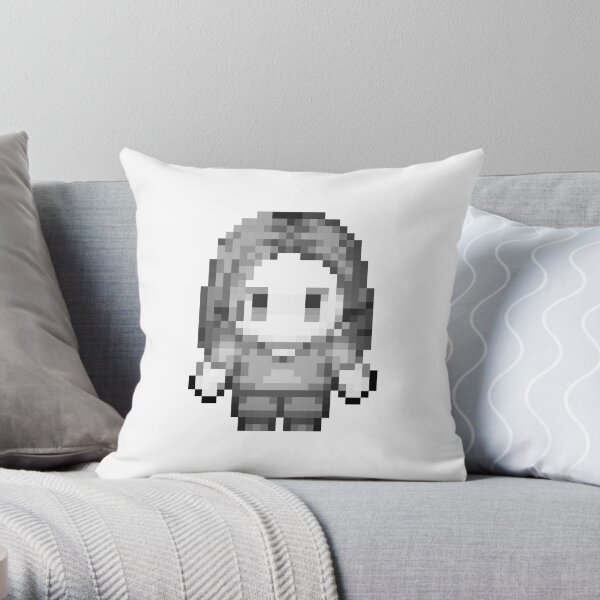 Amelia | Regina Cemetery Tours - The Game Throw Pillow