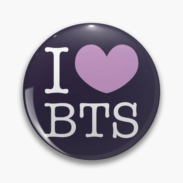 Item preview, I love BTS typography designed and sold by Morcawork.