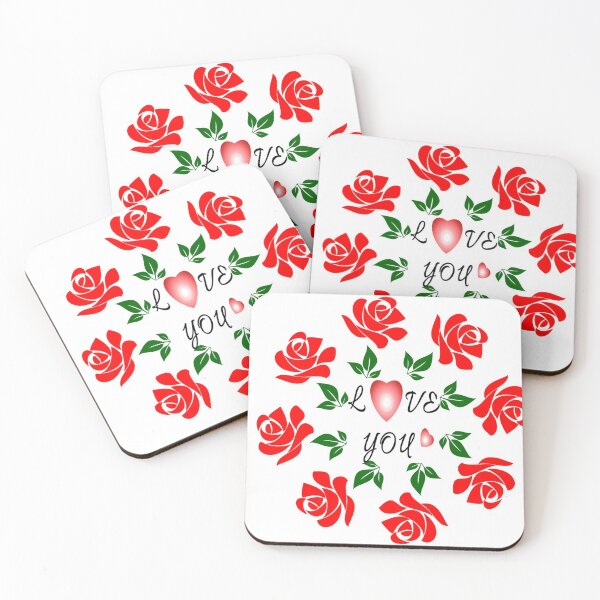 Item preview, Love You with Rose designed and sold by DeniZone.