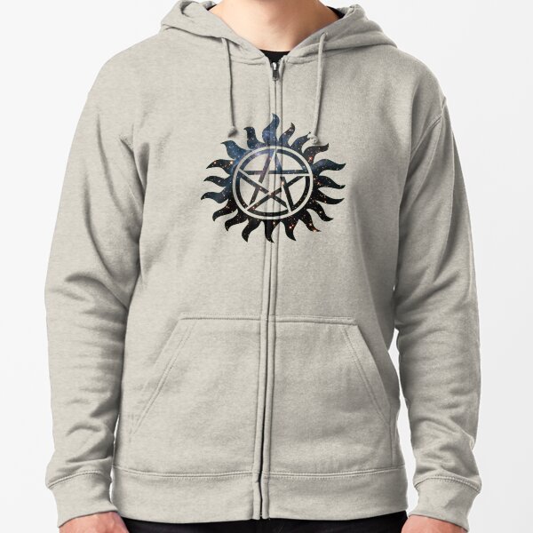 Supernatural zip sale up hoodie