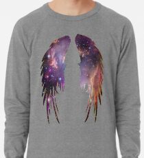 Angel Pink Galaxy Wings Lightweight Sweatshirt
