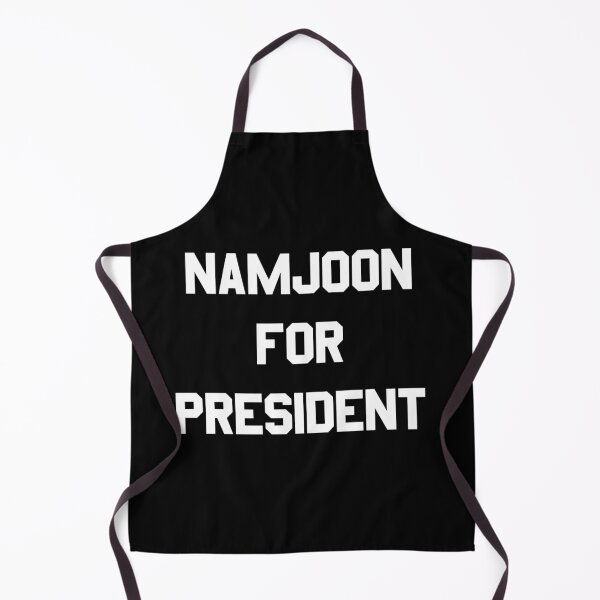 Item preview, Namjoon for president white designed and sold by Morcawork.