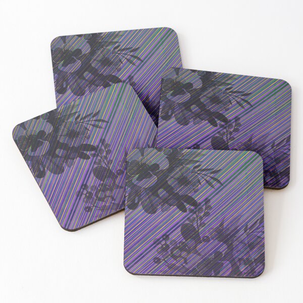 Item preview, Floral Stipes designed and sold by BakaDoodles.