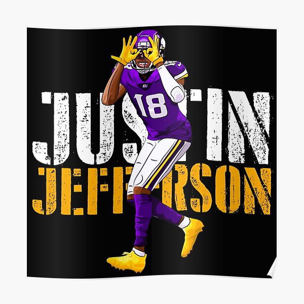 JUSTIN JEFFERSON Poster