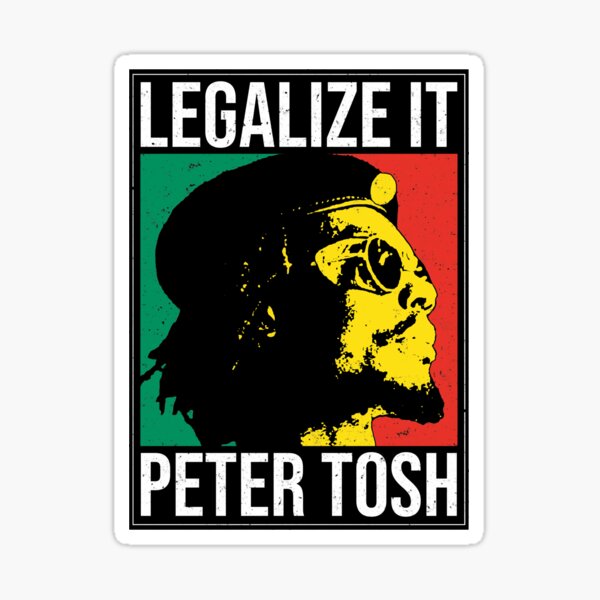 Legalize It - Peter Tosh Sticker