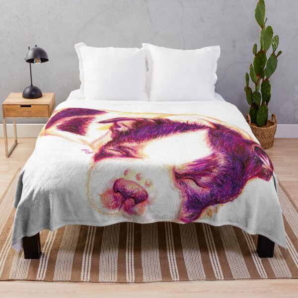 Item preview, Cute sleeping puppy designed and sold by MeganWhiteArt.