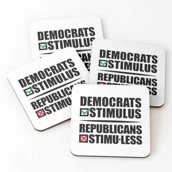 Item preview, Democrats Pass Stimulus Checks Bill designed and sold by GravitiTees.