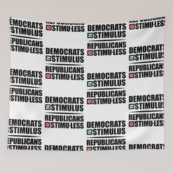 Item preview, Democrats Pass Stimulus Checks Bill designed and sold by GravitiTees.
