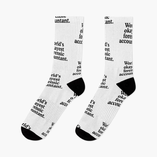 Item preview, World's Okayest Forensic Accountant designed and sold by allysmar.