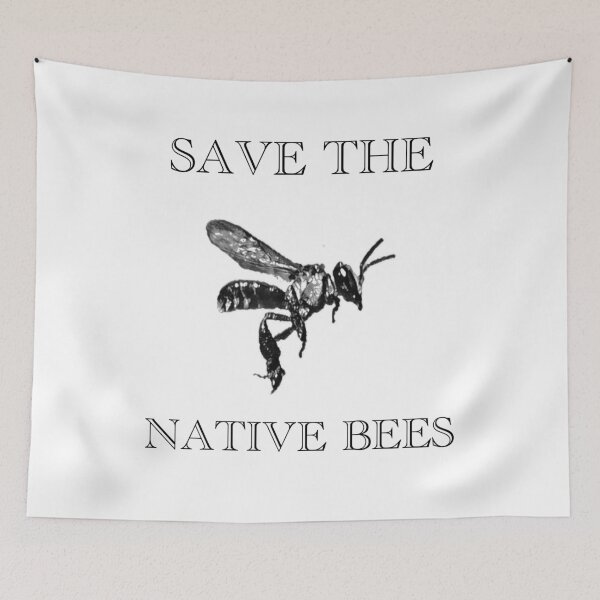 Item preview, Save The Native Bees! designed and sold by IMPHives.