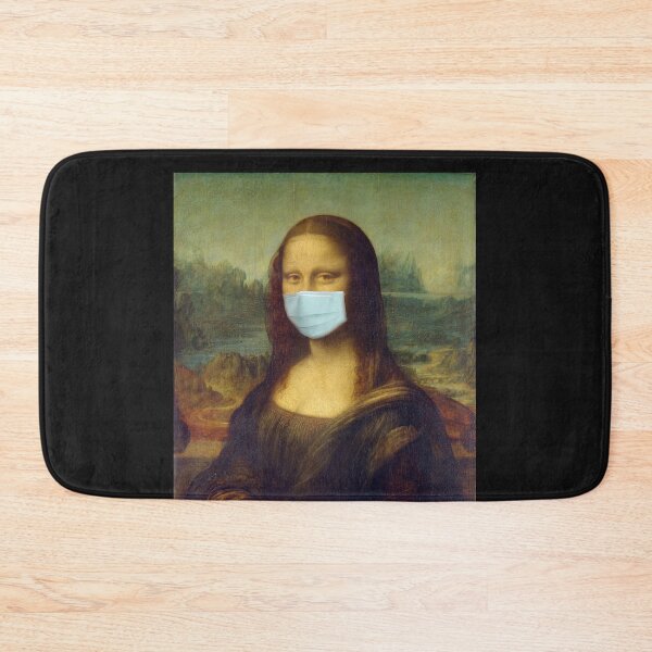 Item preview, Pandemic Mask Art Mona Lisa designed and sold by Bevatron.