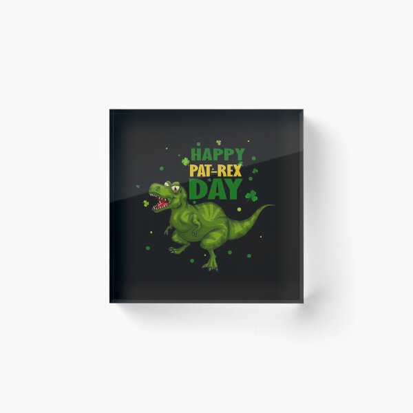 Item preview, Happy St Pat Rex Day Saint Patrick's Day Dino Tyrannosaurus designed and sold by tarkaittisak.