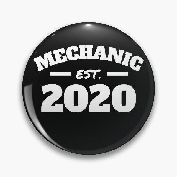 Item preview, Mechanic Est. 2020 designed and sold by Click-Like.
