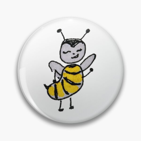 Item preview, Abeja feliz designed and sold by LavenderMint.
