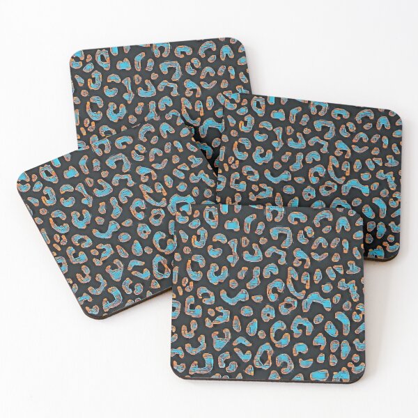 Item preview, Blue Rusted Cheetah designed and sold by Kawaii85.