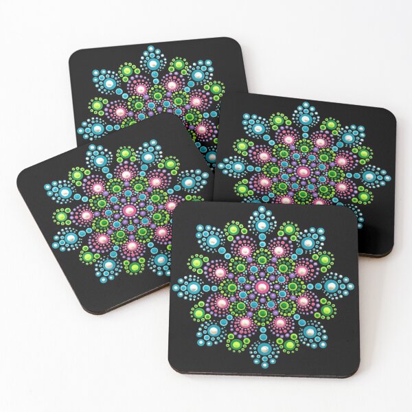 Item preview, Bubble Gum Dream Dot Mandala designed and sold by DotLovingSue.