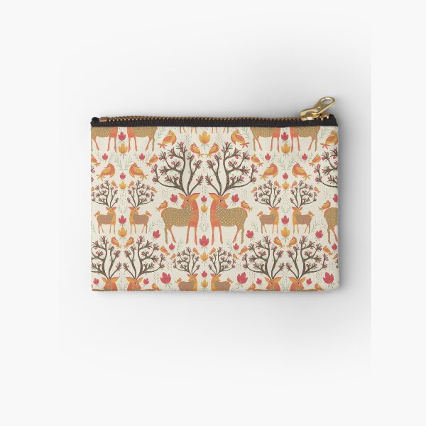 Item preview, Deer Damask Tribal art beige designed and sold by artypeaches.
