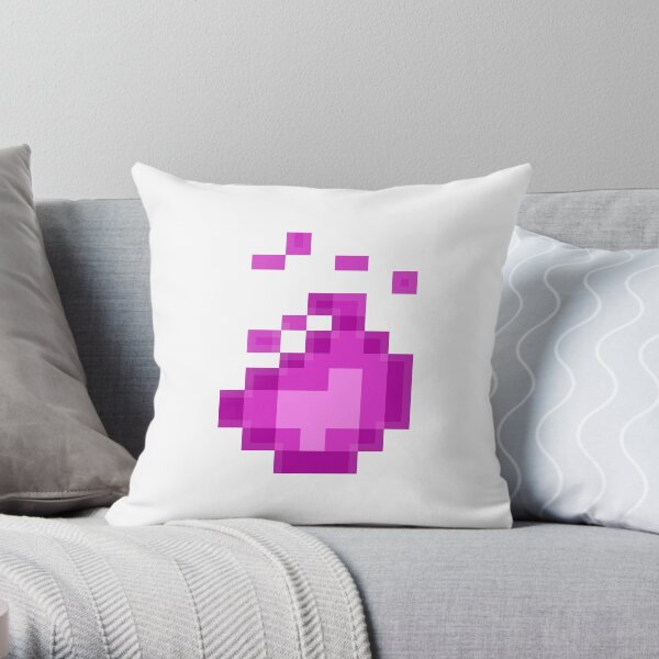 Purple Flame | Regina Cemetery Tours - The Game Throw Pillow
