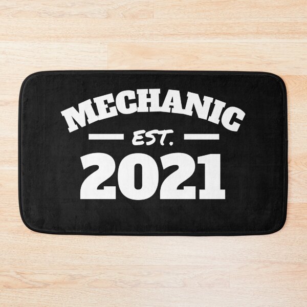 Item preview, Mechanic Est. 2021 designed and sold by Click-Like.