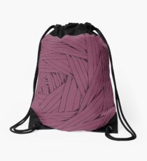 Tangled Lines Drawstring Bag