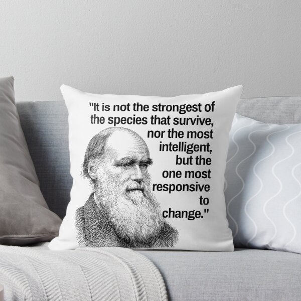 Item preview, Charles Darwin Quote designed and sold by ZavageDesigns.