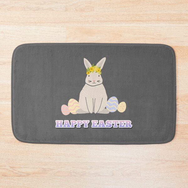 Item preview,  Happy Easter beige rabbit designed and sold by VioletBear.