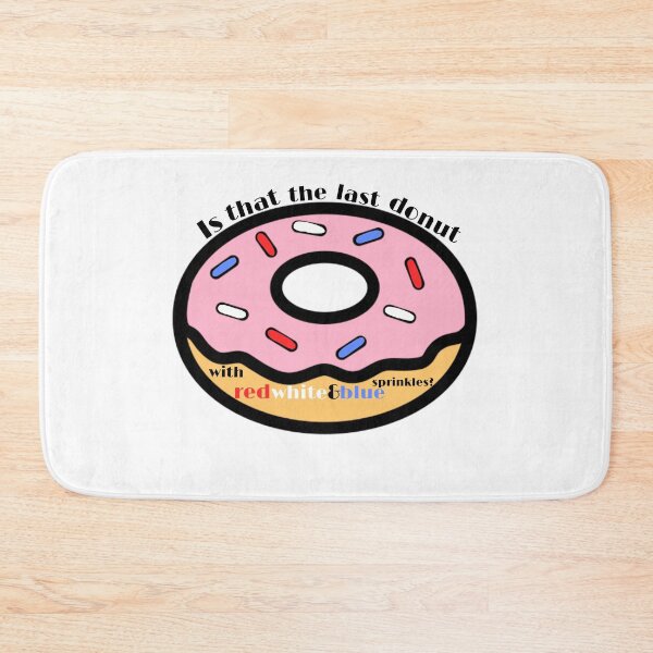 Item preview, The last donut with red white and blue sprinkles designed and sold by yougotpainted.