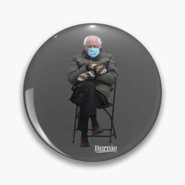 Artikelvorschau, Vorsitzender Sanders Mitten (für dunkles T-Shirt) entworfen und verkauft von ppkulture.