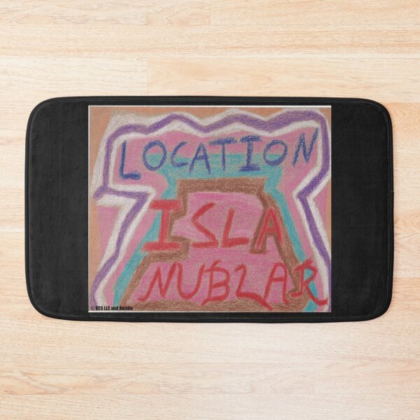 Item preview, Location Isla Nublar (for NBCUniversal and Redbubble Partner Program) designed and sold by seasonsof7.
