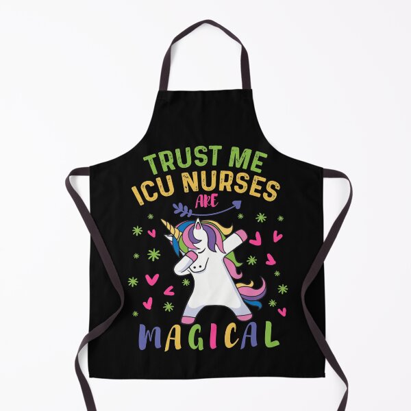 Item preview, Cute Dabbing Unicorn Icu Nurse Gift designed and sold by TeeZazzle.