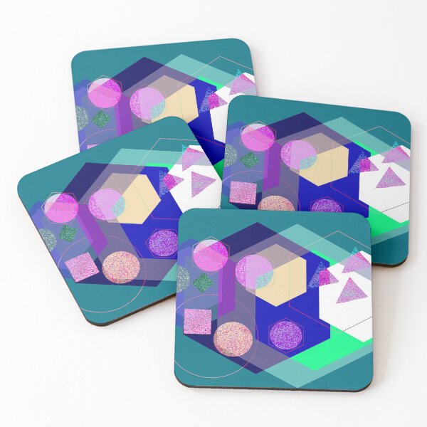 Item preview, ArtsyPreppy - Modern Art Geometric Abstraction 01 designed and sold by vortexatelier.