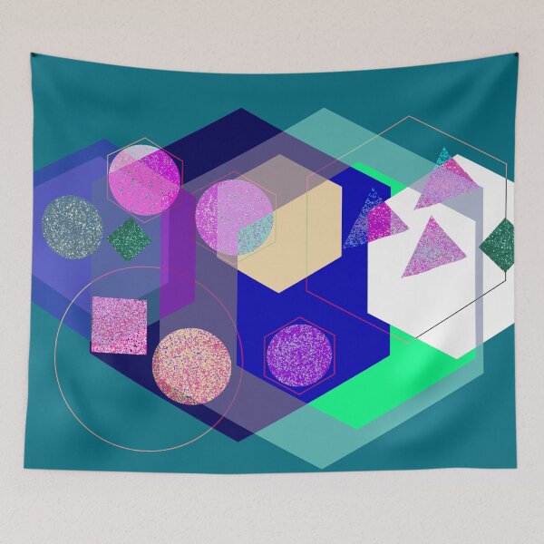 Item preview, ArtsyPreppy - Modern Art Geometric Abstraction 01 designed and sold by vortexatelier.
