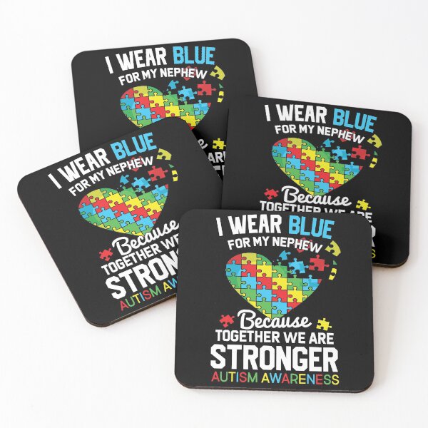 Item preview, Autism Shirts Nephew Men Women Aunt Uncle Autism Awareness Shirt designed and sold by jvtee.