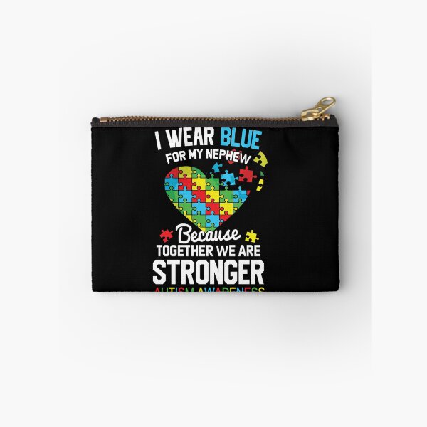 Item preview, Autism Shirts Nephew Men Women Aunt Uncle Autism Awareness Shirt designed and sold by jvtee.