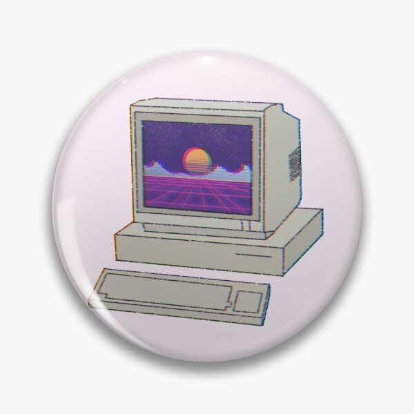 Item preview, Vaporwave Retro Computer designed and sold by FrostedDesigns.