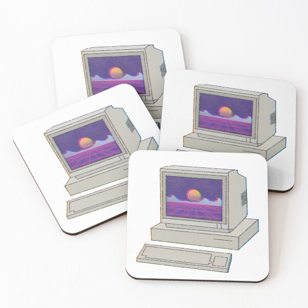 Item preview, Vaporwave Retro Computer designed and sold by FrostedDesigns.