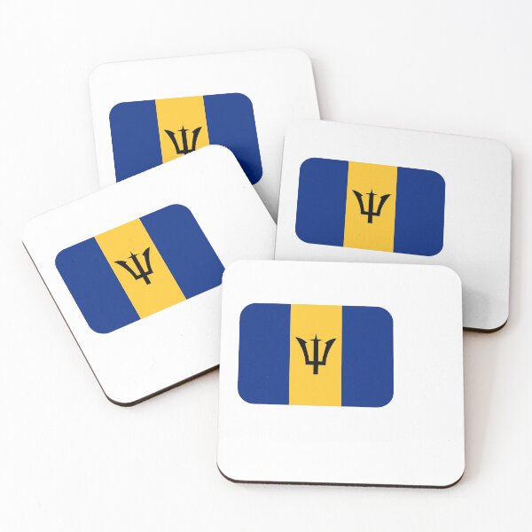 Item preview, Barbados Flag designed and sold by simpledesigners.