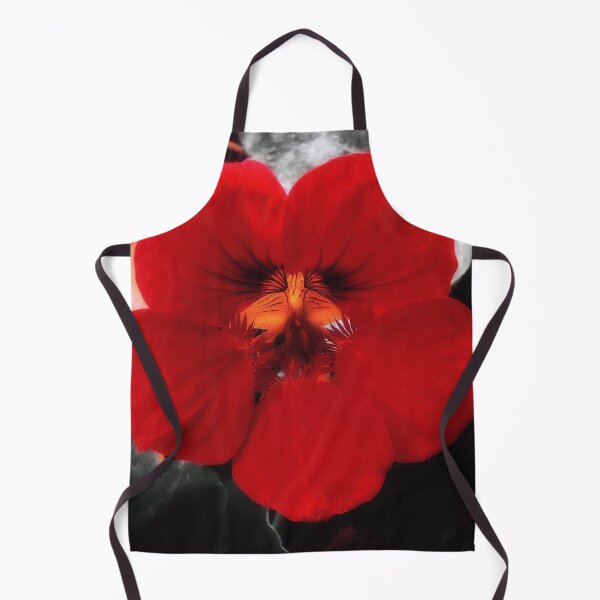Item preview, Red nasturtium designed and sold by fowons.