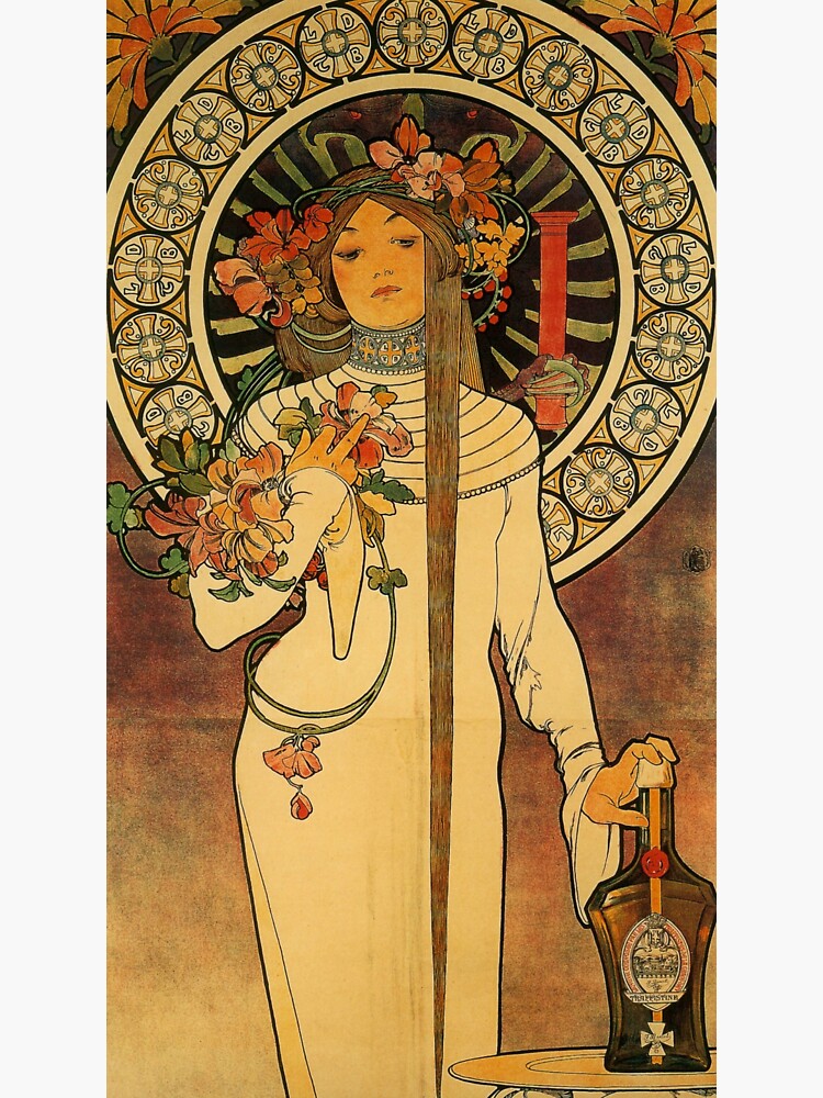 'La Trappistine' by Alphonse Mucha (Reproduction) by RozAbellera