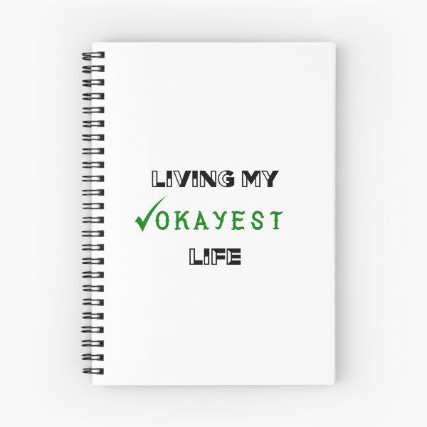 Item preview, Living My Okayest Life designed and sold by AthleticWolves.