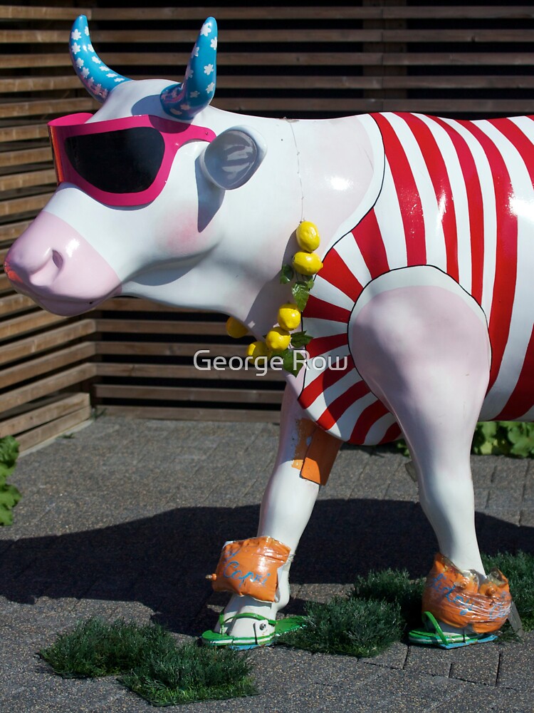 Painted Cow on Holiday - at Floriade by VeryIreland