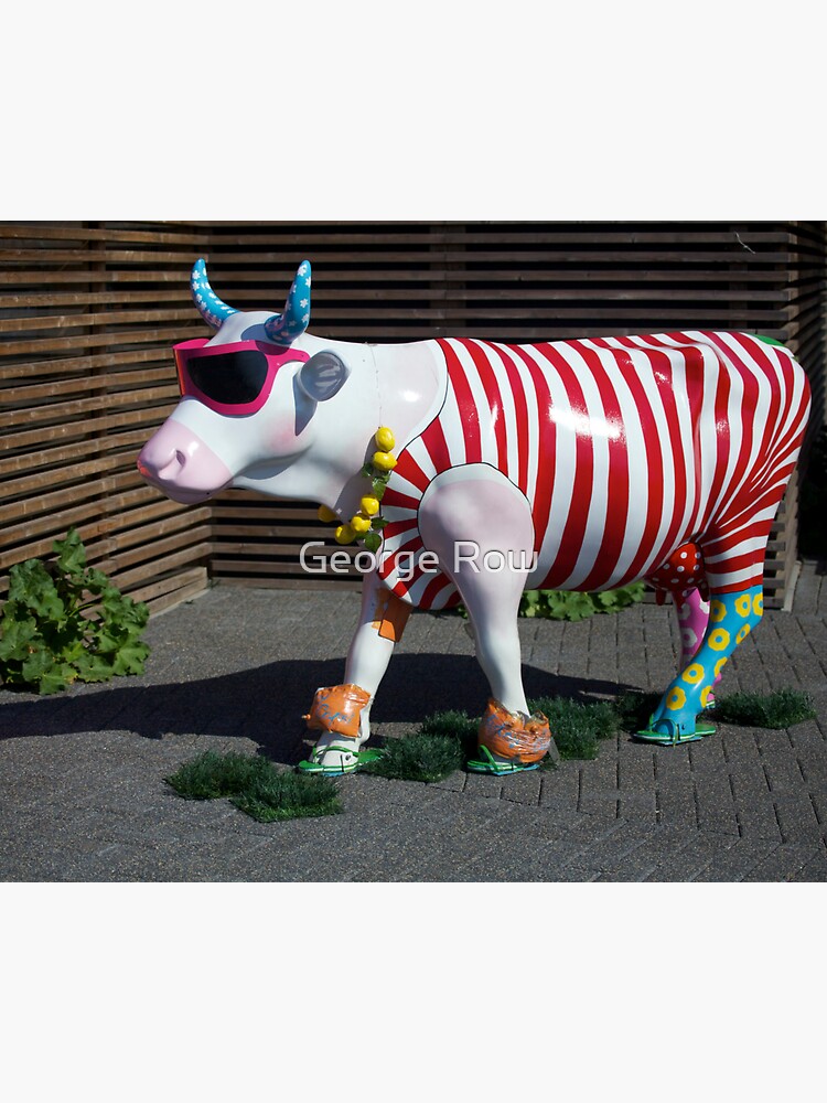 Painted Cow on Holiday - at Floriade by VeryIreland