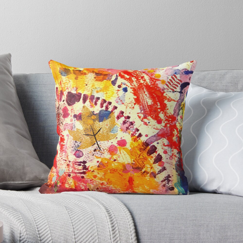 Maple Syrup Throw Pillow