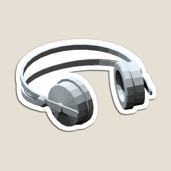 Low Poly Studio Objects 3D Illustration Grey Magnet