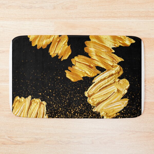 Item preview, Painted & Sprinkled Gold Abstract  designed and sold by silviasunflower.