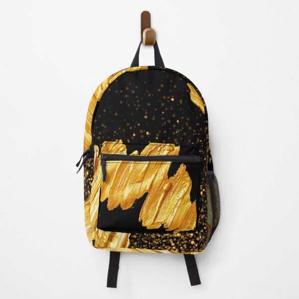 Item preview, Painted & Sprinkled Gold Abstract designed and sold by silviasunflower.