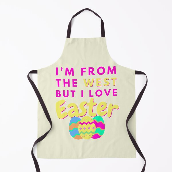 Item preview, I'm from the west but I love east-er - Funny Easter Design designed and sold by DrawingBoard.