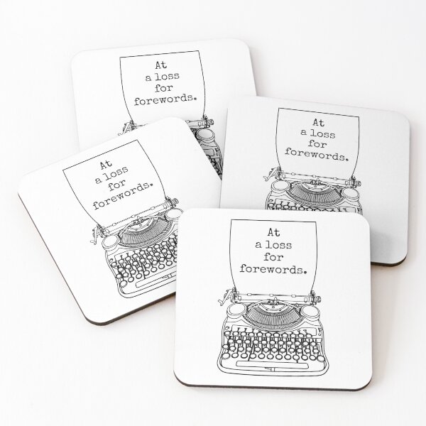 Item preview, Funny Writer Author Novelist At A Loss For Forewords designed and sold by GrandeDuc.